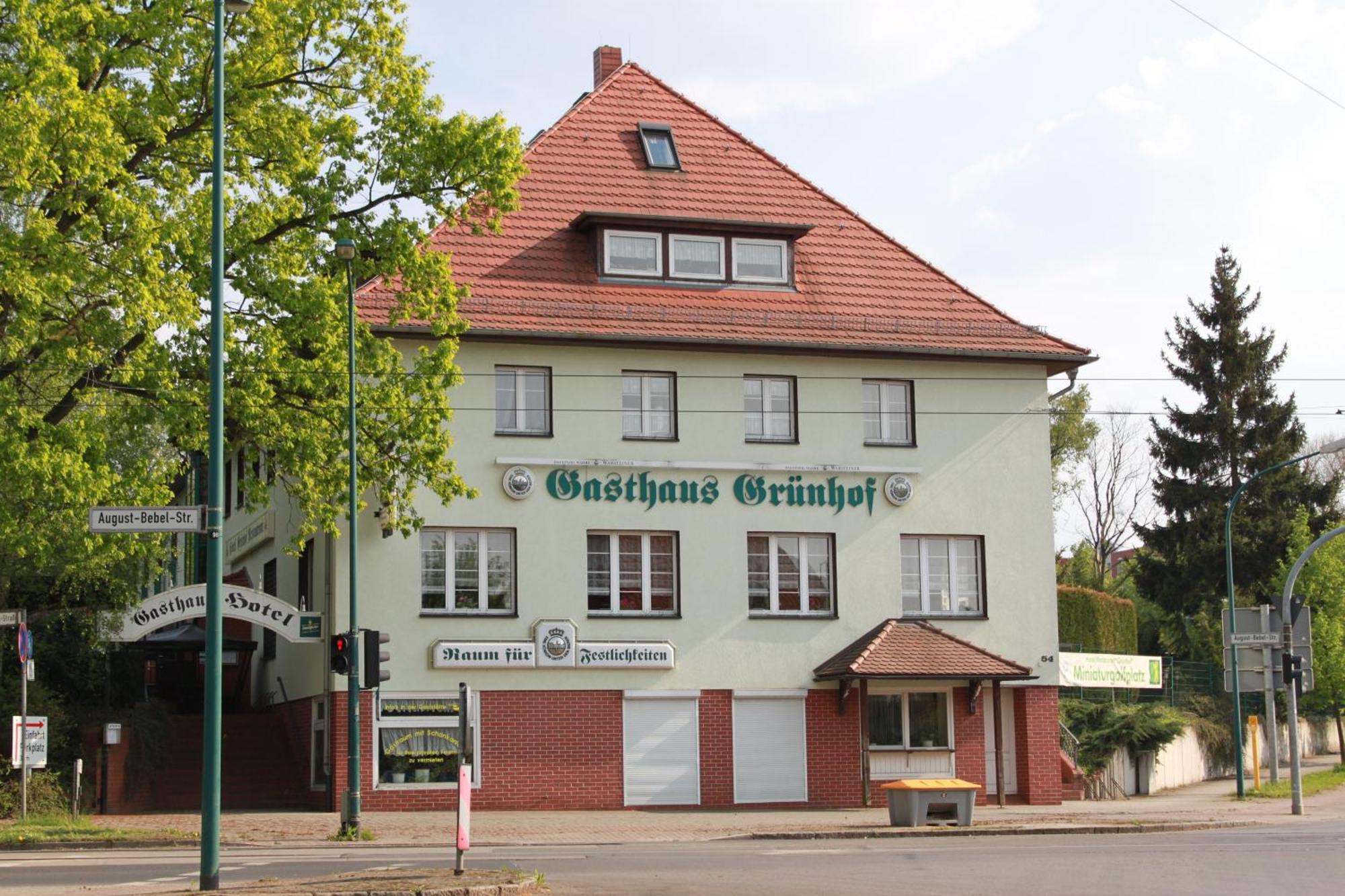 Gasthaus & Hotel Gruenhof فرانكفورت أودر المظهر الخارجي الصورة